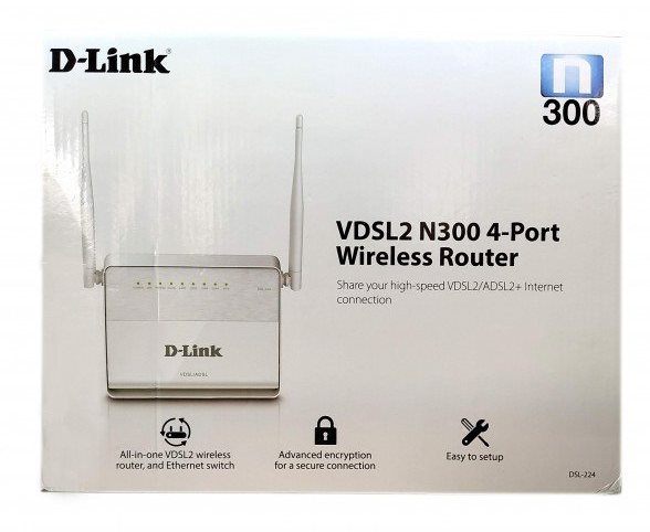 مودم روتر بی سیم ADSL2VDSL PLUS نتربیت مدل NSL-224 N300