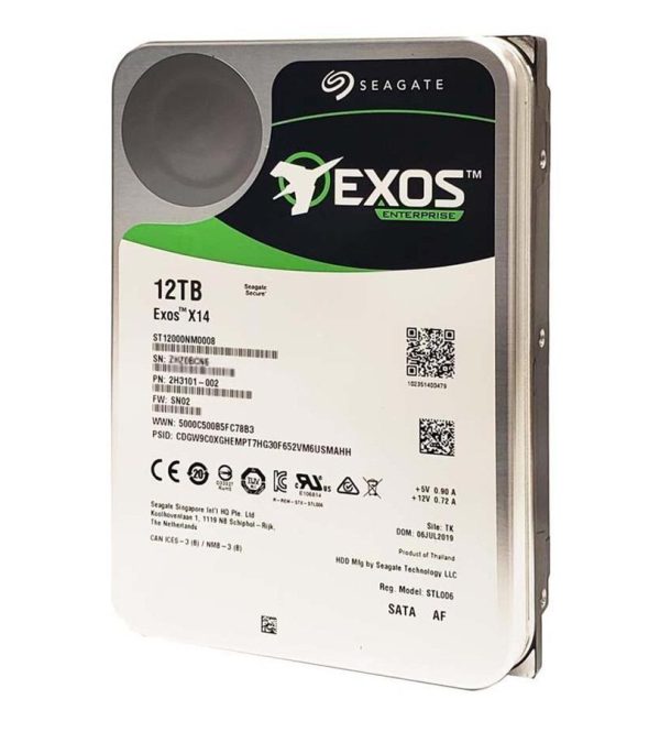 هارد اینترنال اگزو سیگیت مدل Exos ST10000NM0008 12TB