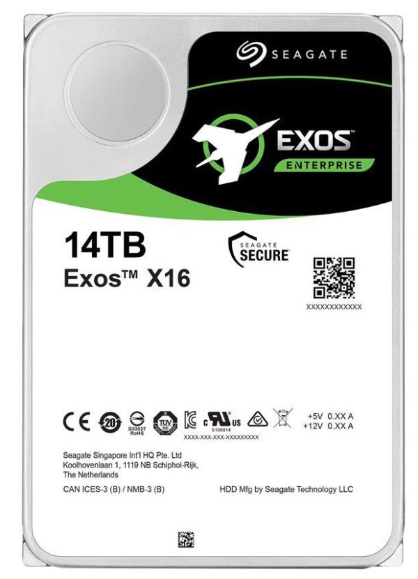 هارد اینترنال اگزو سیگیت مدل Exos X16 ST14000NM001G 14TB