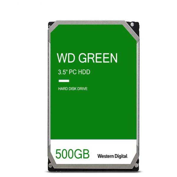 هارد اینترنال سبز وسترن دیجیتال مدل Green WD5000AZRX 500GB