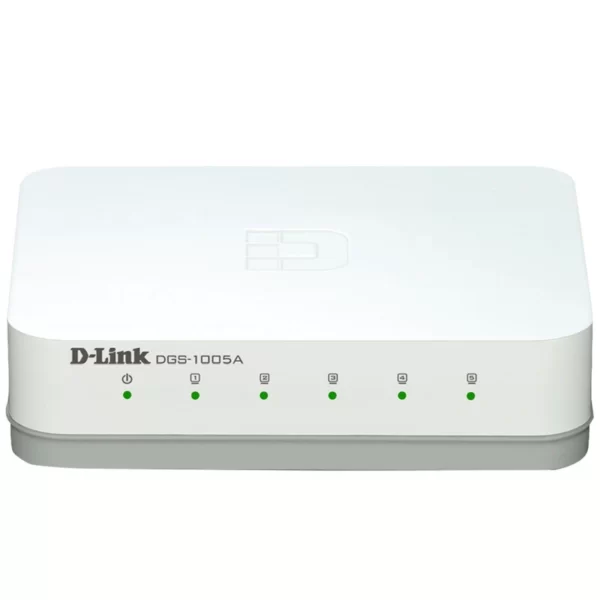 D-Link DGS-1005A 5-Port Gigabit Easy Desktop Switch - سوییچ 5 پورت دسکتاپ گیگابیتی دی لینک مدل DGS 1005A - Image 2