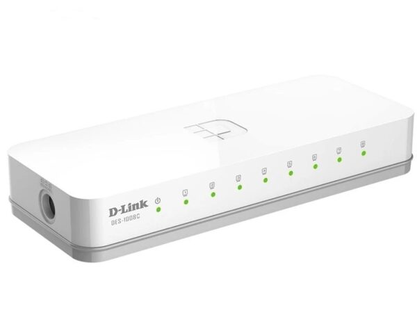 D-Link DES 1008C 8-Port Desktop Switch - سوییچ دسکتاپ 8 پورت دی لینک DES 1008C - Image 4