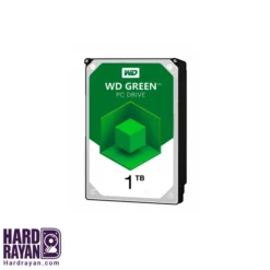 هارد دیسک اینترنال وسترن دیجیتال مدل Green ظرفیت 1 ترابایت هاردرایان