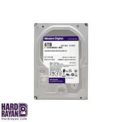 هارد دیسک اینترنال وسترن دیجیتال مدل Purple ظرفیت 6 ترابایت هاردرایان