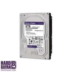 هارد دیسک اینترنال وسترن دیجیتال مدل Purple ظرفیت 8 ترابایت هاردرایان
