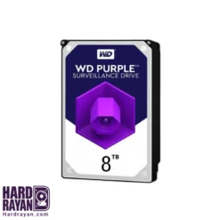 هارد دیسک اینترنال وسترن دیجیتال مدل Purple ظرفیت 8 ترابایت هاردرایان