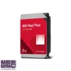 هارد دیسک اینترنال وسترن دیجیتال مدل RED PLUS ظرفیت 2 ترابایت هاردرایان