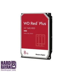 هارد دیسک اینترنال وسترن دیجیتال مدل RED PLUS ظرفیت 8 ترابایت هاردرایان
