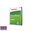 هارد دیسک اینترنال توشیبا مدل S300 Surveillance ظرفیت 4 ترابایت